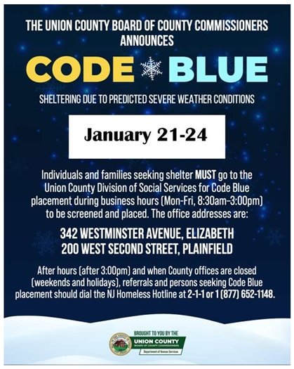 code blue flyer