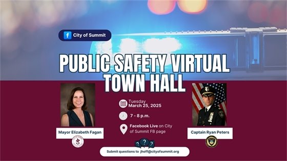 virtual town hall graphic