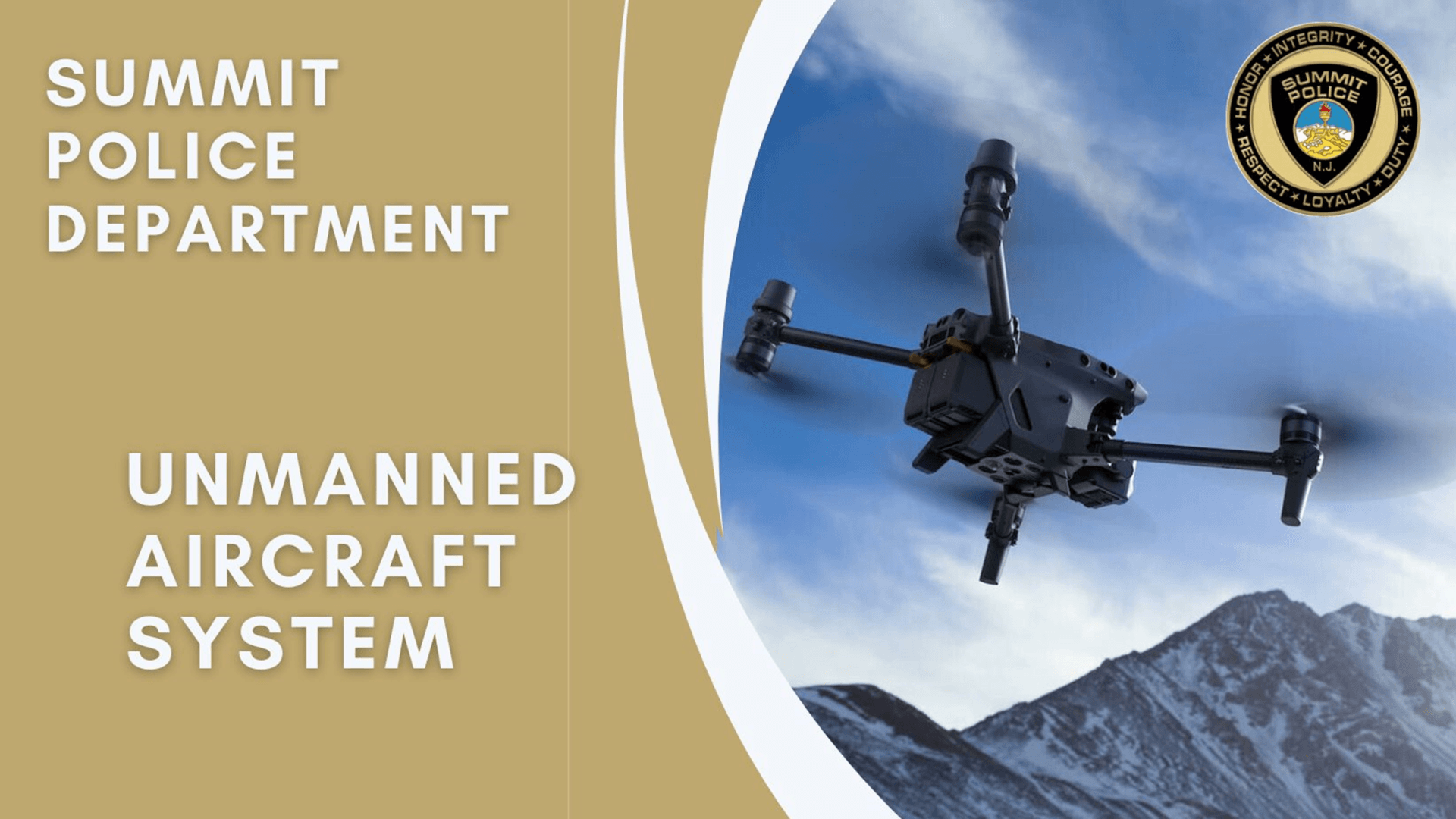 screenshot of SPD drone presentation slide