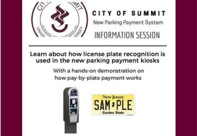 NF parking kiosk library event