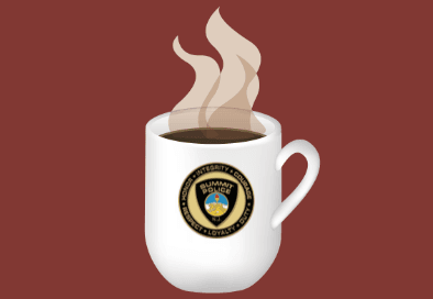 Coffee cop image
