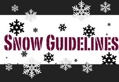 snow guildelines