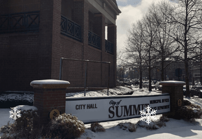 city hall snow
