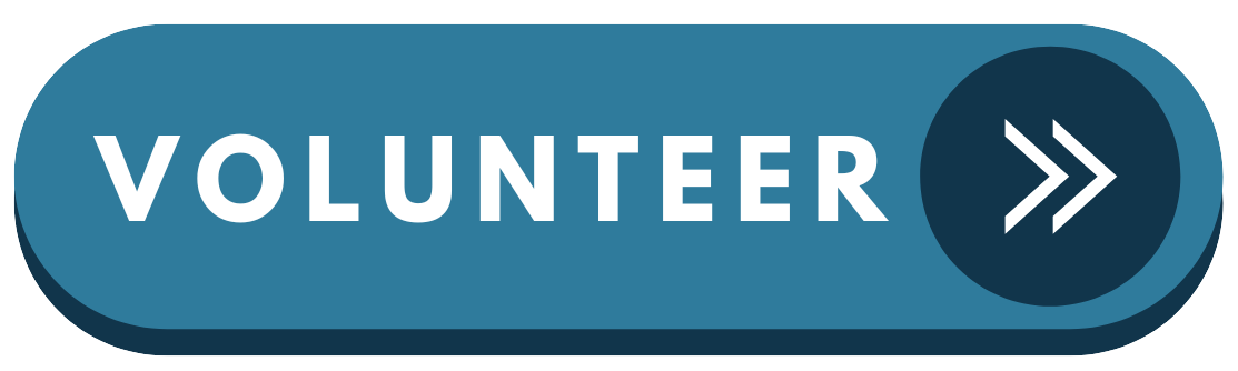 blue volunteer button