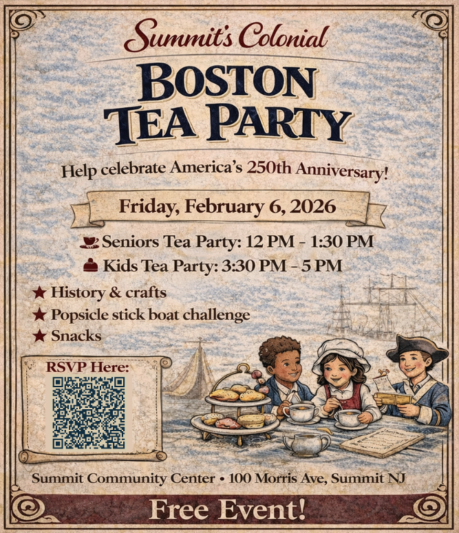 Boston Tea Party event flyer