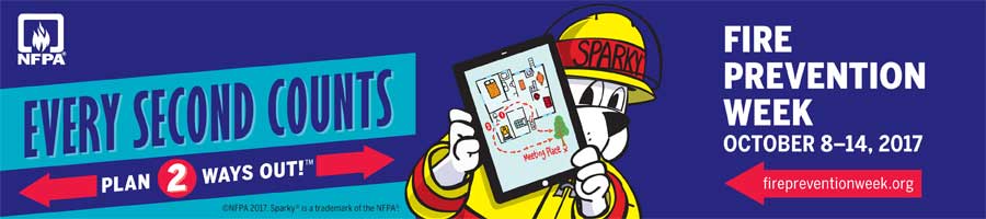 fire prevention week graphic 2017